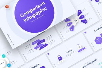 Comparison infographic